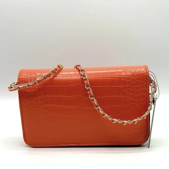 Badgley Mischka Small Crocodile Print Crossbody Bag - Picture 3 of 4